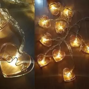 Kalpli Şerit Led Işık Zinciri Aydınlatma Doğum Günü Süs Işığı