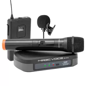 Magıcvoıce Mv-3814 Vhf El+yaka Seçenekli Tekli Telsiz Mikrofon