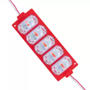 Modül Led 12v 4w Kırmızı 3030 10x53.8 Mm Ip65 260-280lm 180 Derece