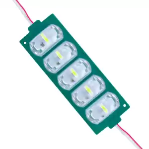 Modül Led 12v 4w Yeşil 3030 10x53.8 Mm Ip65 260-280lm 180 Derece