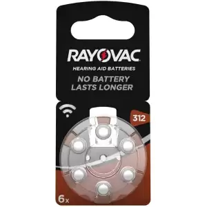 Rayovac 312 No Kulaklık Pili 6lı Paket Fiyatı