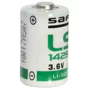 Saft 3.6 Volt Lityum Kısa Pil 14250