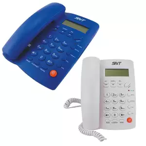 Sintech Snt-t1 Numarayı Gösteren Masaüstü Siyah Telefon