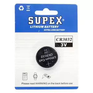 Supex Cr3032 3 Volt Lityum Pil Tekli