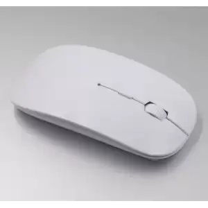 Ultra İnce Usb Bilgisayar Pc Dizüstü Masaüstü Kablosuz Mouse (beyaz)