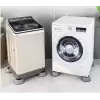 Pratik Çamaşır Makinesi Titreşim Engelleyici Stoper Gri 4 Lü Set