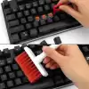 Çok Amaçlı Kırmızı Hassas Fırça Başlıklı  Bilgisayar Laptop Temizleme Fırçası
