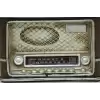 Vintage Tasarım Dekoratif Metal Radyo