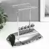 Krom Kaplamalı Newton Denge Topları - Newtons Cradle Metal Sarkaç