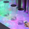 Kum Saati Model Usb Şarjlı Kumandalı 16 Farklı Işık Modlu Masa Üstü Kristal Akrilik Led