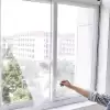 Pencere Cam Sineklik-beyaz ( 125 Cm X 75 Cm)+4m Bant