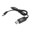 Pm-6053 Usb To Dc 5.5*2.5mm Uçlu 12 Volt - 1 Amper 5 Volt To 12 Volt Çevirici Adaptör