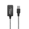 S-lınk Sl-ue130 Usb 2.0 Şeffaf 10 Metre Usb Uzatma Kablosu