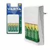 Varta 4xaa 2100 Mah Pilli Beyaz Plug Pil Şarj Cihazı