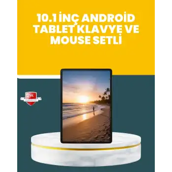 10.1 İnç IPS Ekranlı Android Tablet Bilgisayar Seti