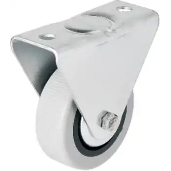 106 - 50 Mm Sabit Kapaklı Gri Pvc Teker