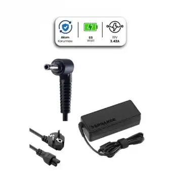 19V 3.42A 4.0 * 1.35mm 65W CASPER İçin Laptop Adaptör