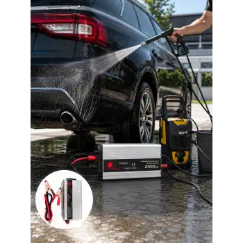 2000W Akü İnvertör Araçtan Elektrik Kullanımı Sağlayan