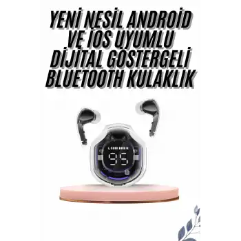 2025 Model Kablosuz Bluetooth Kulaklık ANC ENC Destekli HİFİ Stereo