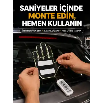 203 LED’li Yüksek Görünürlüklü Jest Işığı