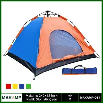 2.2*2.5*1.35m 6 Kişilik Otomatik Çadır