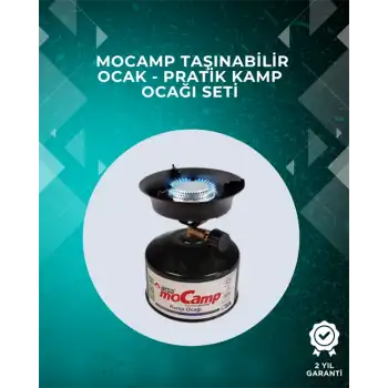220 gr Gaz Tüpüyle 4 Saat Yanabilen Verimli Kamp Ocağı