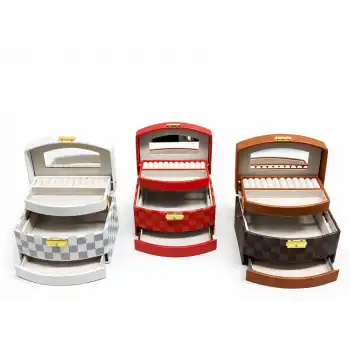 22x18 cm Makyaj Ve Takı Kutusu