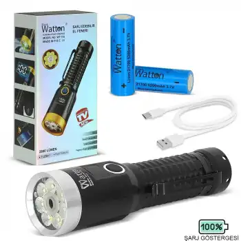 2800 Lümen Özel Seri Yeşil Lazer Özellikli Mıknatıslı  Wt-735