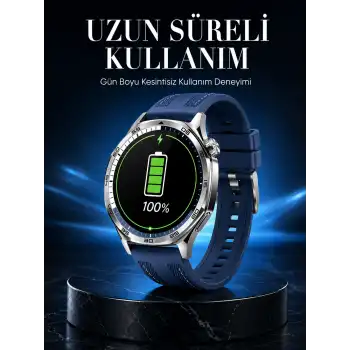 Günlük Kullanıma Uygun Suya Dayanıklı AMOLED Akıllı Saat