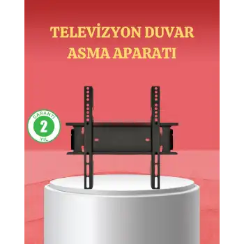 32-42 İnç TV Askı Atı Kolay Kurulum Düz ve Kompakt Tasarım
