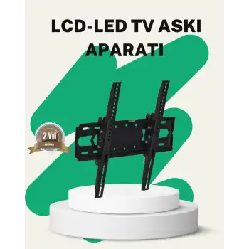 32 İnç TV Duvar Askı Braketi Stabil Güvenli Montaj Çelik Gövde