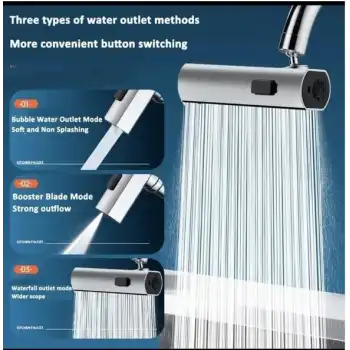 360 Derece Döner Musluk Başlığı