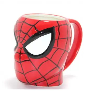 3D Spiderman Tasarımlı Porselen Kupa Bardak
