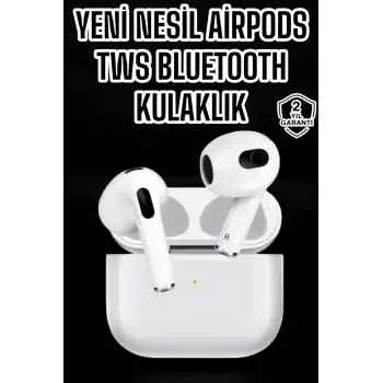 3.Nesil TWS Bluetooth Kulaklık Mikrofonlu ANC Özelliği Dokunmatik Kontrol