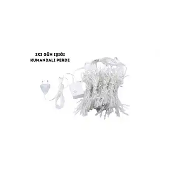 3X3 GÜNIŞIĞI KUMANDALI PERDE