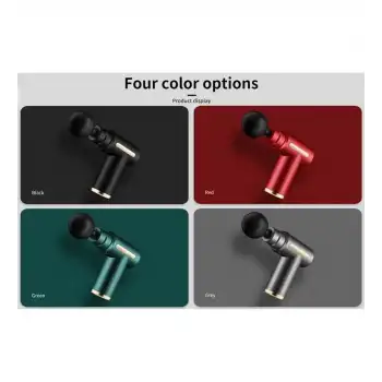 4 Başlıklı 6 Kademeli Titreşimli Şarjlı Mini Masaj Aleti