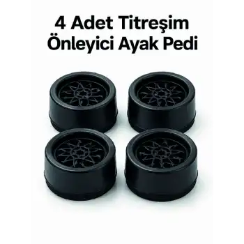 4lü Set Çamaşır Makinesi Titreşim Önleyici Ped