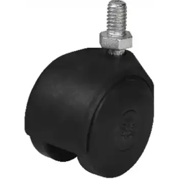 405 - Plastik Küçük Vidalı Tekerlek 4 Adet