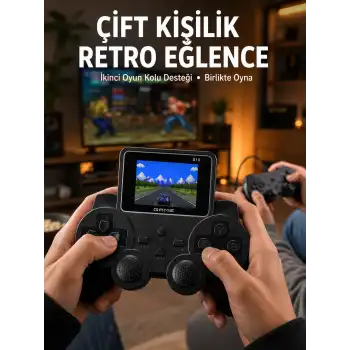 520 Klasik Oyunlu Mini El Konsolu Taşınabilir Oyun Cihazı