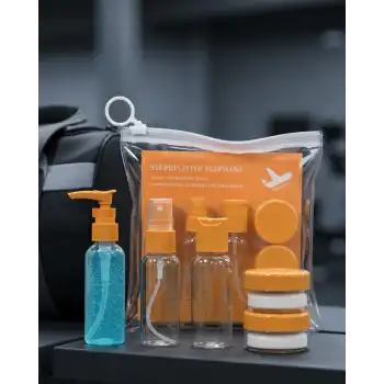 5Lİ SEYAHAT ŞİŞESİ TURUNCU