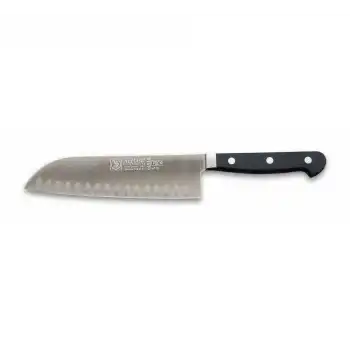 61950 - Sıcak Dövme Oluklu Santoku Şef Bıçağı 18 Cm