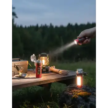 Çok Fonksiyonlu Elektrikli Çakmak El Feneri Özellikli
