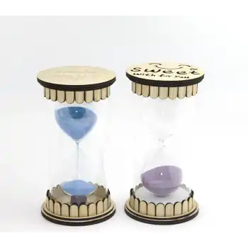 Ahşap Kum Saati Model 2