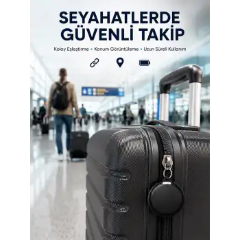 Akıllı Bluetooth Takip Cihazı AirTag İOS ve Android Uyumlu