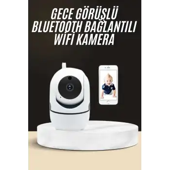 Akıllı Güvenlik Kamerası HD Görüntü Kalitesi Hareket Algılama Wifi Kamera