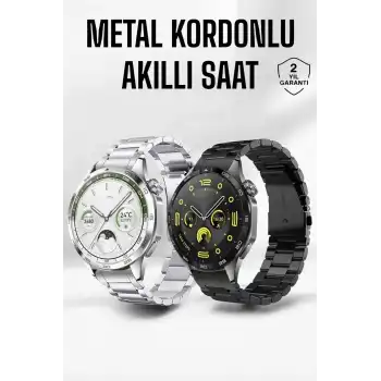 Akıllı Saat Bildirim Görme Amoled Ekran GPS Uyumlu Sesli Görüşme