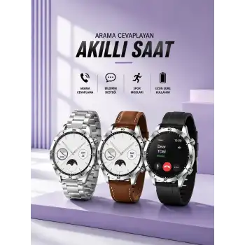 Akıllı Saat Bildirim Görme Sesli Görüşme Çoklu Kordon GPS Takibi