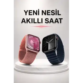 Akıllı Saat İos Andorid Destekli Arama Özeliği Sensörlü Bluetooth Bağlantılı