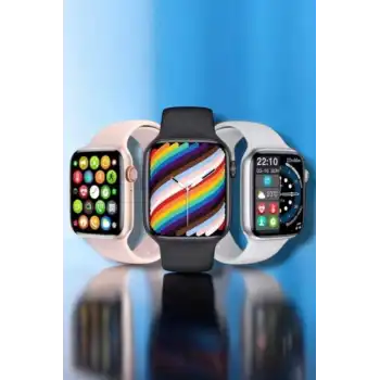 Akıllı Saat iOS ve Android ile Uyumlu Şık ve Çok Fonksiyonlu