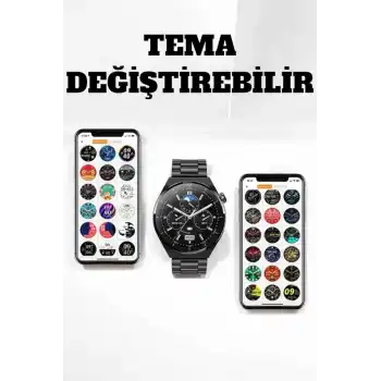 Akıllı Saat Uyku Ve Sağlık Takibi Bildirim Görme Arama Cevaplama